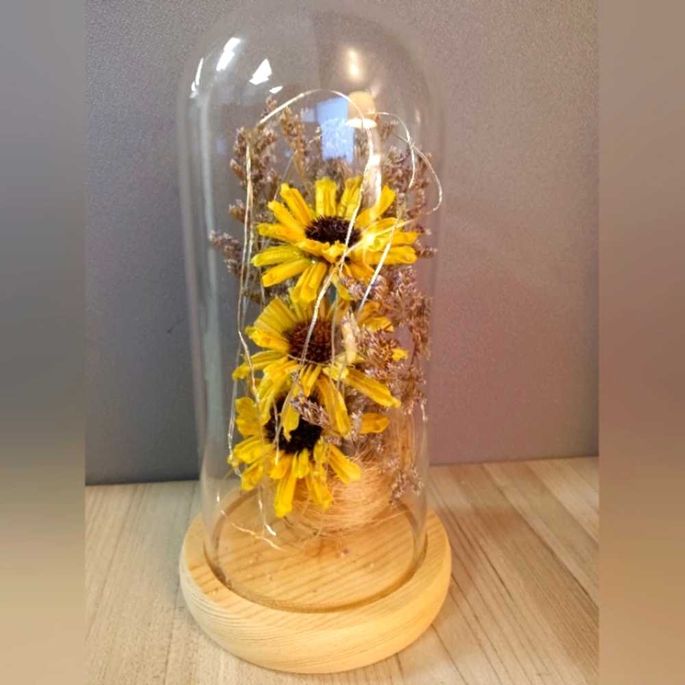 Sunflowers LED light gift